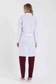 Feliplini Kadın Klasik Yaka Uzun Boy Beyaz Öğretmen Ve Doktor Önlüğü thumbnail 4