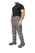ÖZTUNA Tek Fosforlu/reflektörlü Kargo Cepli Mevsimlik Iş Pantolonu thumbnail 4