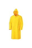 Biomak Kapşonlu Cepli Lüx Yağmurluk Sarı - Standart Beden 2xl thumbnail 2