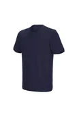MESAY V yaka Lacivert Kısa Kol Tshirt - 1