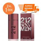 Carolina Herrera 212 Sexy Men Edt 100 ml Erkek Parfüm 8411061865583 - 1