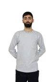 Çağrı İş Elbiseleri Bisiklet Yaka Sweatshirt Lacivert Renk - 1