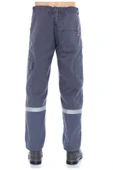 AĞCA İŞ ELBİSELERİ Gri Gabardin Yazlık Bahçe Pantolonu - 2