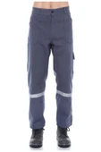 AĞCA İŞ ELBİSELERİ Gri Gabardin Yazlık Bahçe Pantolonu - 1