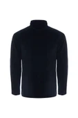 ALC Unisex Siyah Bato Yaka Tam Fermuarlı 3 Cepli Outdoor Polar Ceket - 2