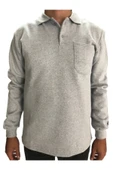 MAKROSAFETY Sweatshirt Kışlık Iş Elbiseleri Gri Renk Iş Kıyafetleri - 1