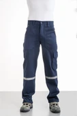 KANCA SAFETY Gabardin Kışlık Kalın İş Pantolonu Cepli Lacivert - 1