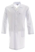 Uniprom Önlük Doktor Öğretmen Laborant Öğrenci Eczacı Erkek Beyaz thumbnail 2