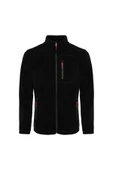 ALC Unisex Siyah Bato Yaka Tam Fermuarlı 3 Cepli Outdoor Polar Ceket - 3