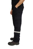 MAKROSAFETY Reflektörlü Yazlık I?şçi Pantolonu I?ş Kıyafetleri Lacivert Renk - 3