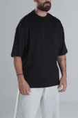 Siyah Oversize T-Shirt - 1