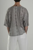 Etnik Yeşil Desenli T-Shirt - 4