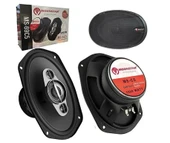 Moonstar MS-69C5 Oval Oto Hoparlör 1000W Kapaklı - 1