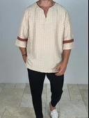 Fakir Kol Bej T-Shirt - 1