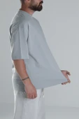 Gri Oversize T-Shirt - 3