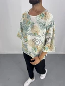Erkek Fakir Kol Keten T-Shirt - 4