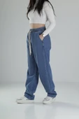 Mavi Baggy Kot Pantolon - 3