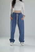 Mavi Baggy Kot Pantolon - 1