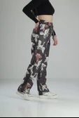 Özgürlük Desenli Baggy Pantolon - 3