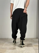 Erkek Siyah Spor Şalvar - 3