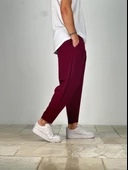 Bordo Baget Pantolon - 4