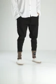 Gabardin Paça Detaylı Pantolon - 3