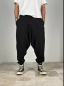 Erkek Siyah Spor Şalvar - 2