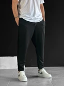 Siyah Baget Pantolon - 1