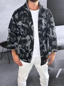 Yılan Desenli Kimono - 1