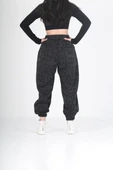Lahit Desenli Pileli Jogger Pantolon - 2