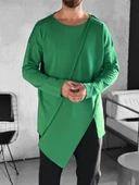 Asimetrik Yeşil Sweat - 2