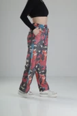 Etnik Desenli Baggy Pantolon - 3