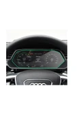 ZDN Case Audi Q8 2020-2023 Gösterge Ve Multimedya Çift Ekran Koruyucu Navigasyon 9H Nano Ekran Koruyucu thumbnail 2