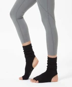 Siyah Bilekli Yoga & Pilates Çorabı - 1