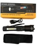 NETLİGTH ÇAKARLI POLİS FENERİ UZUN MENZİL 48000 LÜMEN - 1