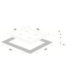 Vinola Dijital Beyaz Camlı Dokunmatik ve Teleskopik Düğmeli 6+1 Fonksiyon Ankastre Set - 3