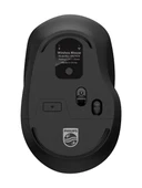 Philips SPK7448B Dual Mod 2.4 GHz + Bluetooth 1600DPI Ergonomik 3 Tuşlu Sessiz Optik Mouse Siyah thumbnail 5