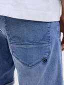 JACK JONES Erkek Likralı Kot Şort 12269608 - 2