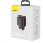 Baseus Compact QC 20W Şarj Cihazı Siyah - 5