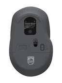 Philips SPK7448G Dual Mod 2.4 GHz + Bluetooth 1600DPI Ergonomik 3 Tuşlu Sessiz Optik Mouse Gri thumbnail 5