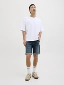 JACK JONES Erkek Likralı Kot Şort 12269608 - 7