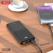 XOPR205 22.5W PD Hızlı Fast Çift USB-A / TYPE-C (USB-C) 3 Çıkışlı Gösterge Ekranlı 10000 Mah Powerbank Şarj Aleti - 2