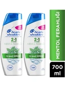 Head&Shoulders Head & Shoulders Mentol Ferahlığı 2si1 Arada Kepeğe Karşı Etkili Şampuan 350ML x 2 Adet - 2