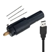 Ayt Powermaster Pm-5504 Mini Hobby Drill El Matkabı Dramer Ahşap El İşçiliği Aleti Usb Kablolu - 4