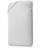 HP 15.6 inç Çift Tarafli Fermuarsiz Neopren Kilif - Siyah & Gümüs 2F2K5AA - 3