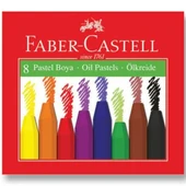 Faber Castell 8 Renk Pastel Boya - 1