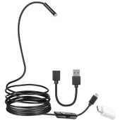 Ayt Powermaster 3in1 Micro Usb Type C Pc 8 Mm Işıklı 5 Metre Endeskop Yılan Kamera - 2