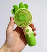Cartoon USB Şarjlı El Fanı I Mini Taşınabilir Fan I Yaz Serinleticisi I Vantilatör I Taşınabilir Fan - 3