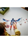 ® ǀ Marvel Yeni Kaptan Amerika Yapım Figürü 76296 - 8+ Yaratıcı Oyuncak Yapım Seti (359 Parça) - 6