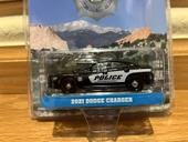 Greenlight 2021 Dodge Charger Colorado Springs Police 1/64 Model thumbnail 2